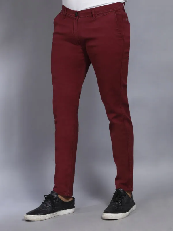 Men Red Jeans